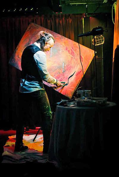 speed painting artist for fundraisers|Canvas Speak: Live Speed Painter Performances.